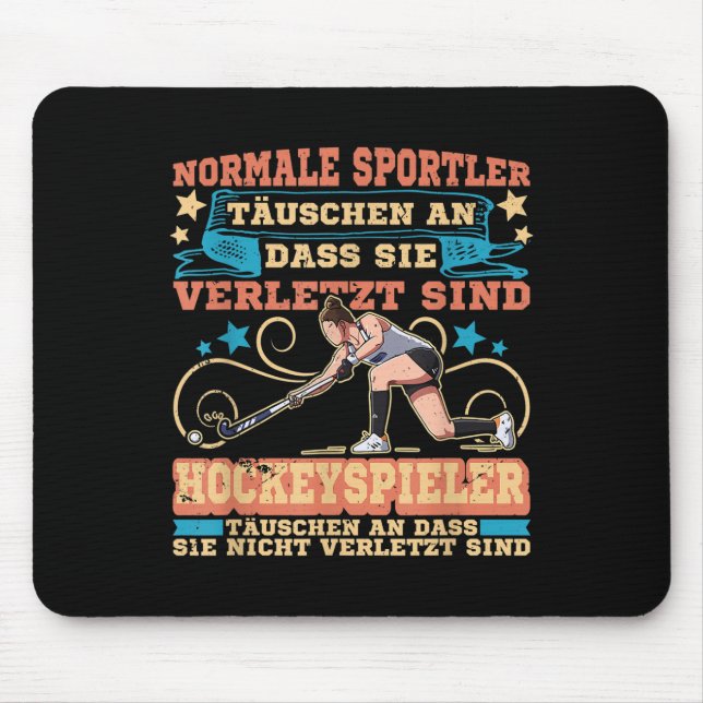 Field Hockey Hockey Stick Llgame _1  Mouse Pad (Front)