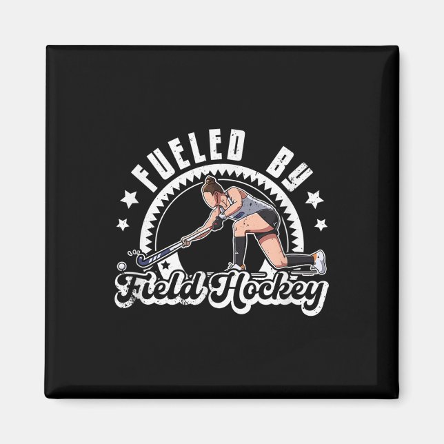 Field Hockey Hockey Stick Llgame _2  Magnet (Front)