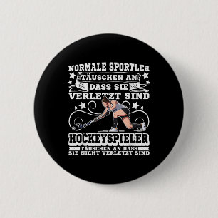 Field Hockey Hockey Stick Llgame _5 6 Cm Round Badge
