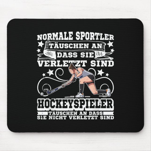 Field Hockey Hockey Stick Llgame _5  Mouse Pad (Front)