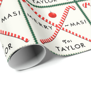 Field Hockey Holiday Gift Wrapping Pa Paper