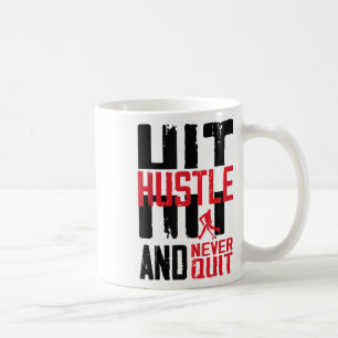 Field Hockey Hustle Hit And Never Quit _1 Coffee Mug