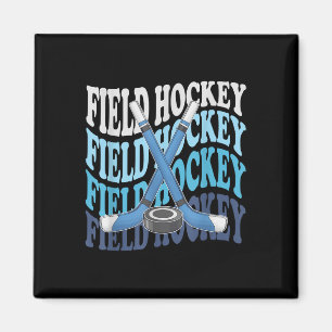 Field Hockey Ice Hockey Player Ice Hockey Fan Magnet