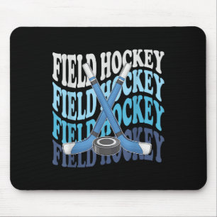 Field Hockey Ice Hockey Player Ice Hockey Fan Mouse Pad