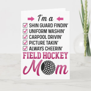 Field Hockey I'm A Shin Guard Findin' Field Hockey Card