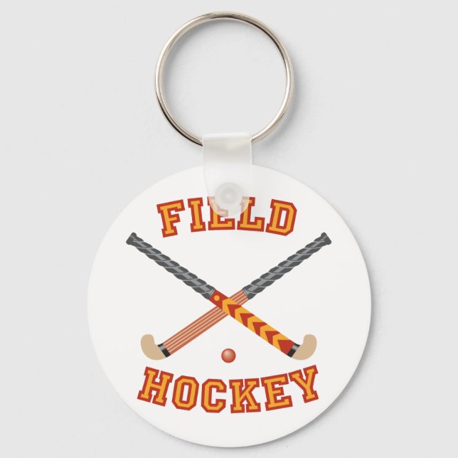 Field Hockey Key Ring (Front)