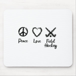 Field Hockey Love Outdoor Sports Mouse Pad