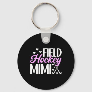 Field Hockey Mimi Of A Field Hockey Player Mimi  Key Ring