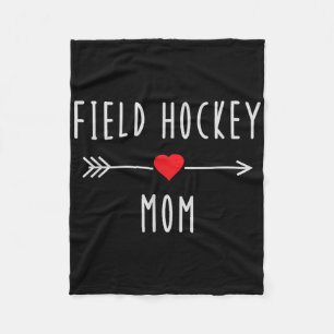 Field Hockey Mom Funny Field Hockey Lovers Gift Fo Fleece Blanket
