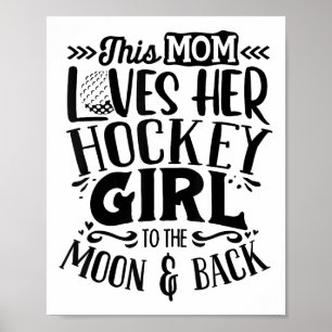 Field Hockey Mom Shirt Women Field Hockey Lover _1 Poster