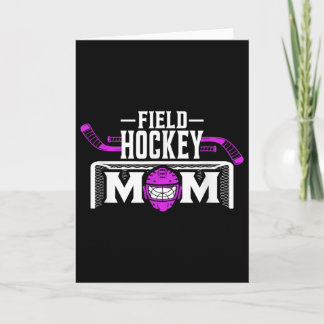 Field Hockey Mum Shirt For Women Mother's Day  Card