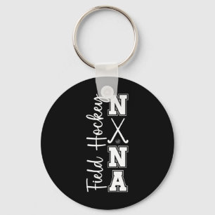 Field Hockey Nana Grandma Nana Of A Field Hockey P Key Ring
