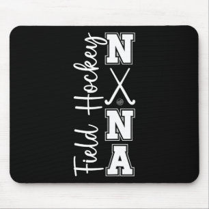 Field Hockey Nana Grandma Nana Of A Field Hockey P Mouse Pad