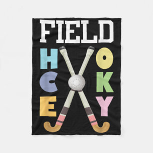 Field Hockey Player Hockey Fan Hockey Coach Fleece Blanket