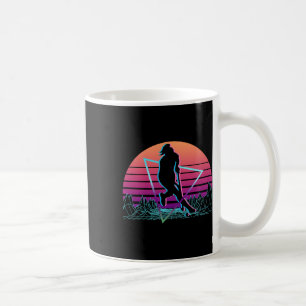 Field Hockey Player Retro _1  Coffee Mug