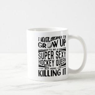 Field Hockey Player Shirt Women Girls Field Hockey Coffee Mug
