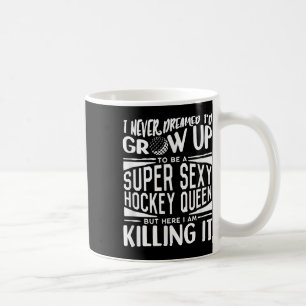 Field Hockey Player Shirt Women Girls Field Hockey Coffee Mug