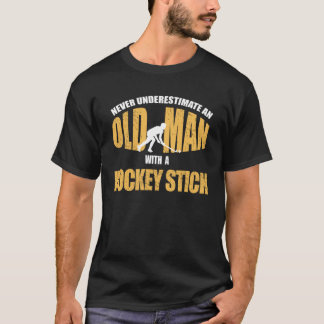 Field Hockey Player Stick Handling  Sports  Men T-Shirt