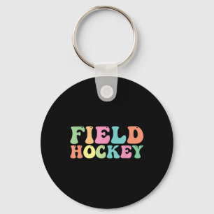 Field Hockey Player Team Coach Trainer Key Ring