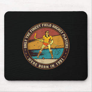 Field-hockey-players Born In 1991 Birthday Field-h Mouse Pad