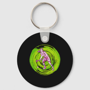 Field-hockey-players Indoor-hockey Game Women Fiel Key Ring