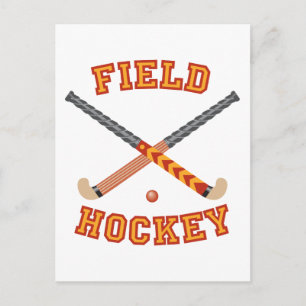 Field Hockey Postcard