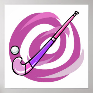 Field Hockey Poster
