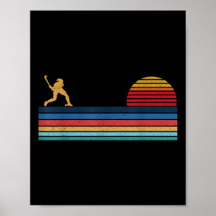 Field Hockey Retro Vintage _1  Poster