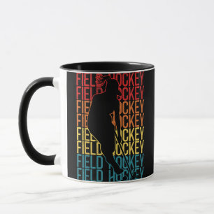 Field Hockey Retro Vintage Field Hockey Mug