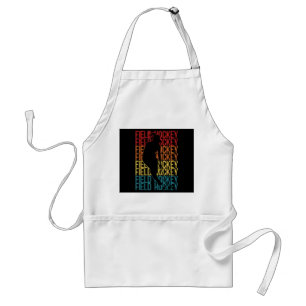 Field Hockey Retro Vintage Field Hockey Standard Apron