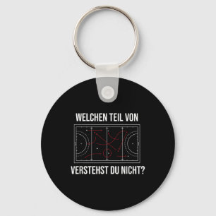 Field Hockey Saying Tactics For Hockey Players Key Ring