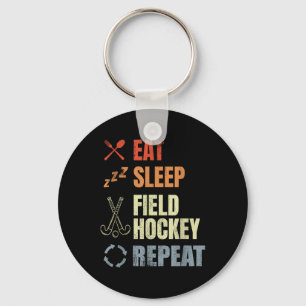 Field Hockey Schedule Outdoor Sports Key Ring