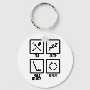 Field Hockey Schedule Workout  Key Ring