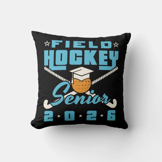 Field Hockey Senior 2026 Cushion (Front)
