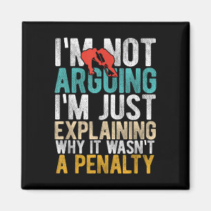 Field Hockey Slogan Shirt Cool Gag Gift Ice Field Magnet