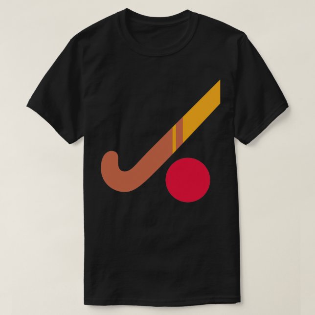 Field Hockey Stick and Ball Field Hockey Gift for  T-Shirt (Design Front)