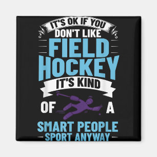 Field Hockey Stick Goal Indoor Game Player Trainin Magnet