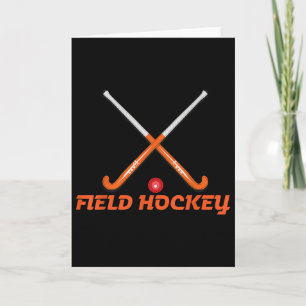Field Hockey Sticks Card