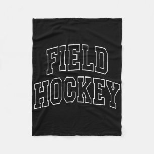 Field Hockey Varsity University College Campus Alu Fleece Blanket