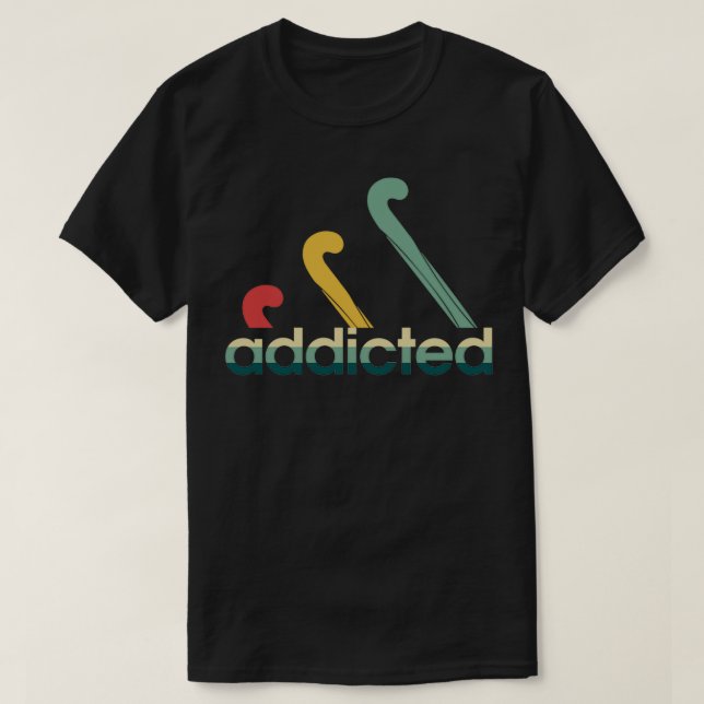 Field hockey vintage T-Shirt (Design Front)