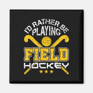 Field Hockey Women Magnet