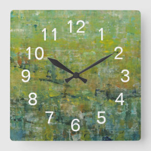 Field II Opulent Square Wall Clock