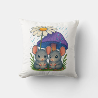 Field Mouse Friends Cushion