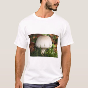 Field mushroom in grass T-Shirt