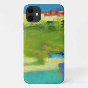 Field Notes - Abstract Green Art iPhone 11 Case