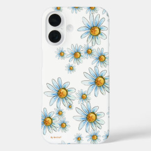 Field of Blue Daisies Phone Case