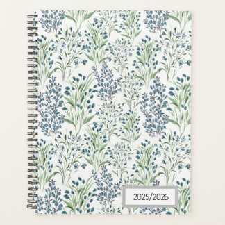 Field of Blue Florals Planner