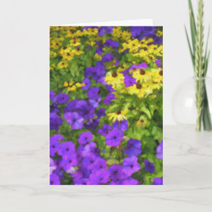 Field of Colours Greeting Card