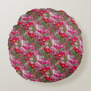 Field of Cosmos....... Round Cushion
