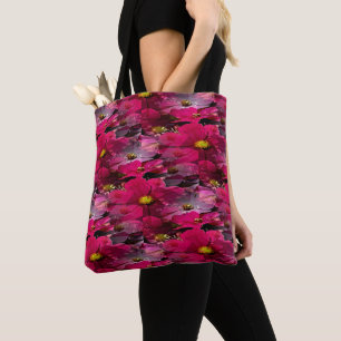 Field of Cosmos...... Tote Bag